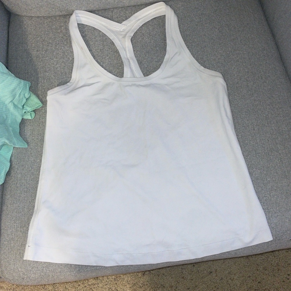 Lulu lemon white tank top
